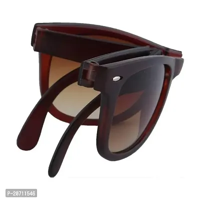 Dark Wost Sunglasses Mens women Rectangular Folding Sunglass Google Foldable UV Protecti (Pack Of 1)