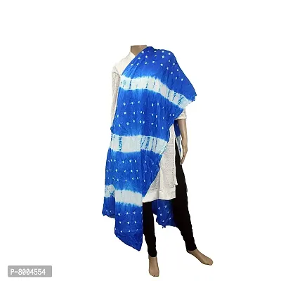 BagaHolics Women's Banjara Bandhani Silk Dupatta (DPT49, Light Blue, Free Size)-thumb0