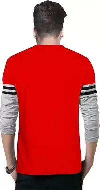 Red Cotton Tshirt For Men-thumb1