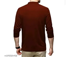 Multicoloured Cotton Blend Tshirt For Men-thumb2