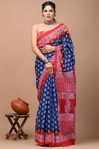 Bagru saree