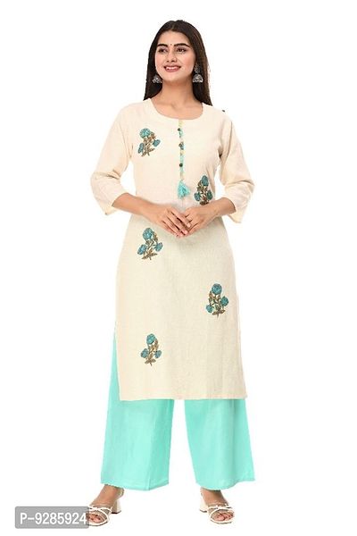 Women Kurta and Palazzo Set-thumb0