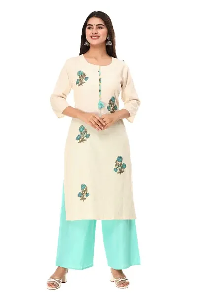 Women Kurta and Palazzo Set