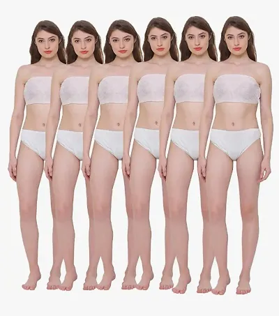 Disposable Bra and Panties (Set of 6)
