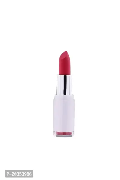 Lipstick For Women's And Girls Comfortable Super Soft Formula Smokeproof Matte Lipstick Long Lasting Non Drying Non Sticky Lipstick By BELLEZA COSMETICS (Color 18)-thumb0