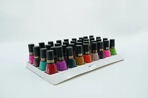 Trendy And Fashionable Glossy Shine Summer to Spring Collection Nail Polish 5 ML Combo of 36 Pc-thumb2