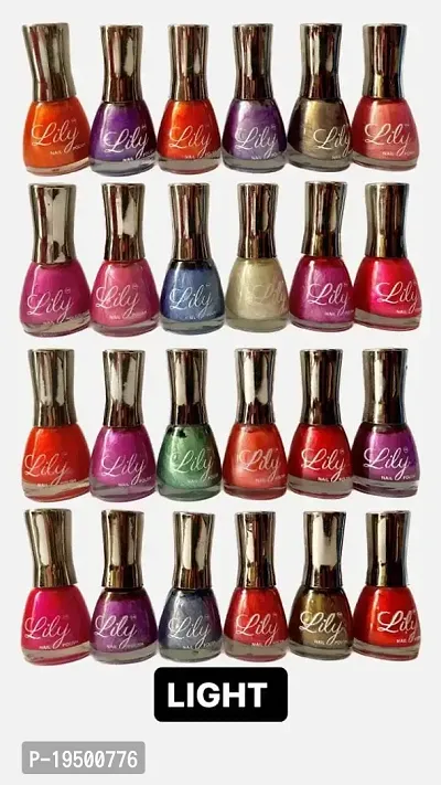 Trendy And Fashionable Glossy Shine Summer to Spring Collection Nail Polish 5 ML Combo of 36 Pc-thumb0