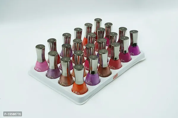 Trendy And Fashionable Glossy Shine Summer to Spring Collection Nail Polish 5 ML Combo of 36 Pc-thumb3