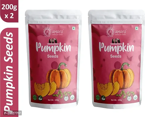 Organic Pumpkin Seeds For Weight Loss - 400gm Pack Of 2