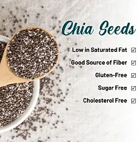 Organic Chia, Pumpkin Seeds For Weight Loss - 400gm Pack Of 2-thumb3