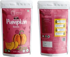 Organic Mix Combo Pumpkin, Sunflower, Flax Seeds For Weight Loss 600gm Pack Of 3-thumb1