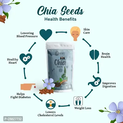 Organic Chia Seeds For Weight Loss 400gm Pack Of 2-thumb5