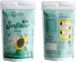 Organic Chia, Sunflower Seeds For Weight Loss - 400gm Pack Of 2-thumb2