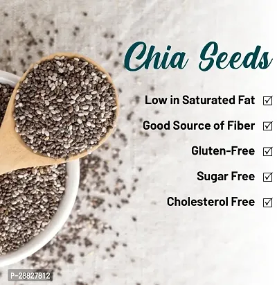 Organic Chia, Flax Seeds For Weight Loss - 400gm Pack Of 2-thumb4