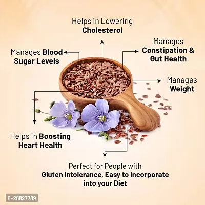 Organic Flax Seeds For Weight Loss - 200gm-thumb5