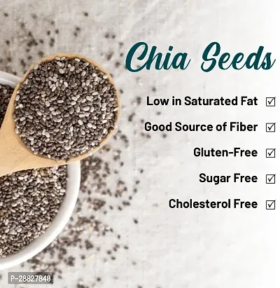 Organic Chia, Sunflower, Flax Seeds For Weight Loss 600gm Pack Of 3-thumb5