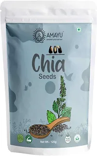 Organic Chia Seeds For Weight Loss - 125gm-thumb1