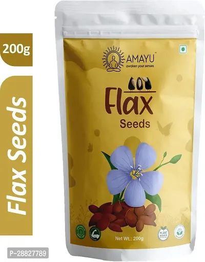 Organic Flax Seeds For Weight Loss - 200gm-thumb0