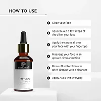 Dr.Daddy Natural's Caffiene Face Serum For Glowing Skin, Reduces Dark Spots, Pigmentation  Protects From Sun Damage For Unisex 30ml-thumb4