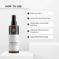 Dr. Daddy Natural's Steam Distilled Rose Water Spray for Face | Face Toner | Skin Toner | Makeup Remover - For All Skin Types Women  Men (Free from Artificial Fragrance  Alcohol)-thumb4