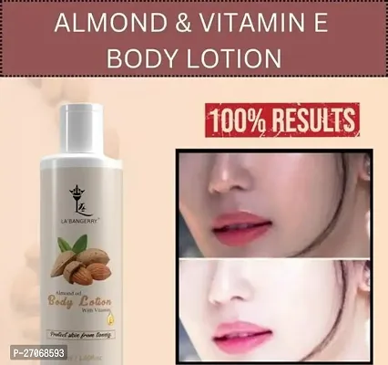 LA BANGERRY Herbal Almond Moisturising Body Lotion   Whitening Cream   For Deep Nourishment   Moisturization   With Goodness Of Almond   Vitamin E   No More Roughness   Dryness   Gives Non Greasy  Glowing Skin   50 ml pack of 1