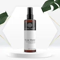 Steam Distilled Pure Rose Water Spray | Skin Toner I Face Toner I Makeup Remover I For All Skin Types | Organic - Chemical Free Women  Men | Fragrance Free 100 ml-thumb1