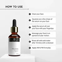 Dr. Daddy Natural's Hyaluronic Acid Face Serum with Vitamin B5 for Intense Hydration | Glowing Skin  Remove Fine Lines | Daily Hydrating Face Serum for Women  Men | Fragrance Free 30 ml-thumb4