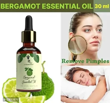 Naturals Bergamot Essential Oil 100% Pure Natural Remedy For Insomnia And Stress, Sweet Citrus Relaxing Aroma -(30Ml) Pack Of 1 Essential Oil-thumb0