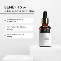 Dr. Daddy Naturals 2% Alpha Arbutin Daily Brightening Serum, Skin Brightening Face Serum For Women, Face Serum For Glowing Skin, Fragrance Free 30ml-thumb3