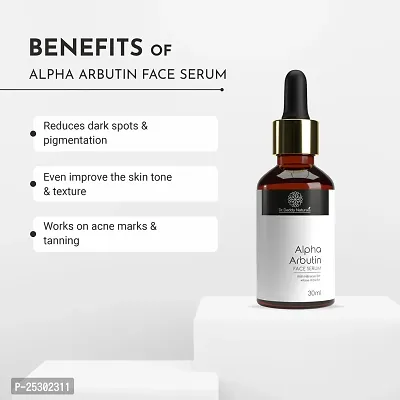 Dr. Daddy Naturals 2% Alpha Arbutin Daily Brightening Serum, Skin Brightening Face Serum For Women, Face Serum For Glowing Skin, Fragrance Free 30ml-thumb4