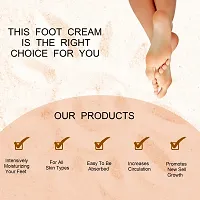 Present Top Branded Foot Care Cream- Crack Repair - Cracked Skin - Pair Ki Fati Heels Ke Liye Best Cream - Creack Skin Removed - Skin Ko Soft Banane Vali Cream -Severely Cracked Heels Cream- For Man And Woman (50Gm) Pack Of 1-thumb1