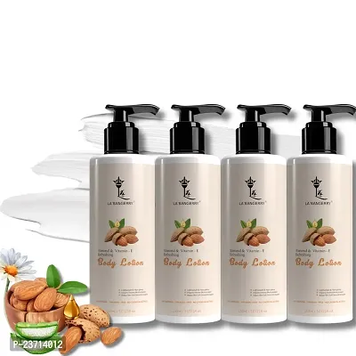 Natural Body Lotion Cream Pack Of 4-thumb0