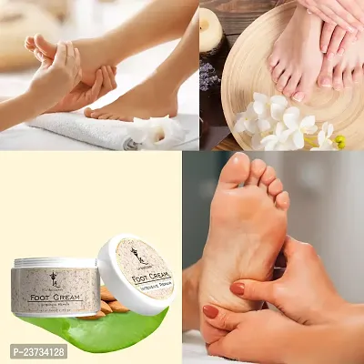 Top Performance Foot Care Cream For Rough, Dry And Cracked Heel - Feet Cream For Heel Repair -Healing And Softening Cream - Cream For Crek Heel -Foot Moisturizer- Foot Crack Creem -Aloevera Foot Cream - 50Gm (Pack Of 1)-thumb0