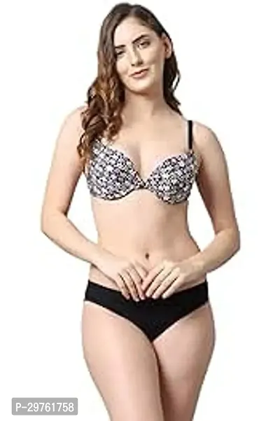 Stylish Cotton Bra And Panty Set-thumb0