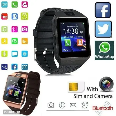 DZO9 SMART WATCH ,Full Touch Screen Bluetooth Smart watch with Temperature, Blood Pressure, Heart Rate  with All 3G/4G/5G Android  iOS Smartph-thumb0