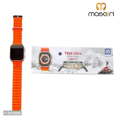 T800 ultraSeries 8 Ultra Smart Watch HD 45mm Display Smart Watch Bluetooth Calling Smart Watch with Wireless Charging, Sports Mode, Health Mode SpO2  Sleep M@17-thumb0