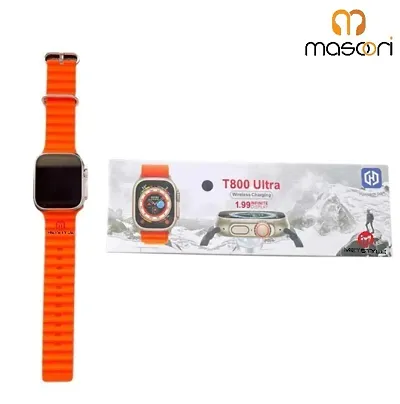 T800 ultraSeries 8 Ultra Smart Watch HD 45mm Display Smart Watch Bluetooth Calling Smart Watch with Wireless Charging, Sports Mode, Health Mode SpO2  Sleep M@17