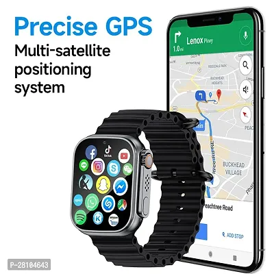 i 8  Pro max digital smart watch bluetooth connectivity,health moniter,hd display sports watch-thumb0