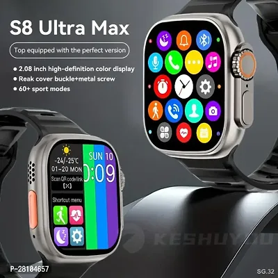 i 8  Pro max digital smart watch bluetooth connectivity,health moniter,hd display sports watch-thumb0