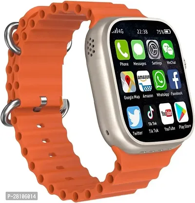 s8 ultraSeries 8 Ultra Smart Watch HD 45mm Display Smart Watch Bluetooth Calling Smart Watch with Wireless Charging, Sports Mode, Health Mode SpO2  Sleep M@17-thumb0