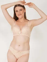 Stylish Cotton Bra And Panty Set For Women-thumb3