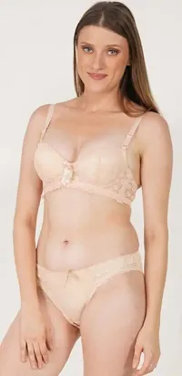 Stylish Cotton Bra And Panty Set For Women-thumb2