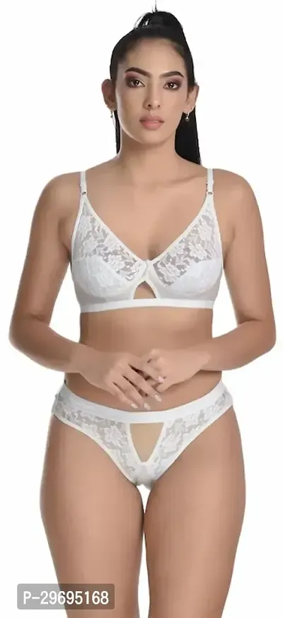 Stylish Cotton Bra And Panty Set For Women