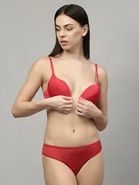 Stylish Cotton Bra And Panty Set For Women-thumb2