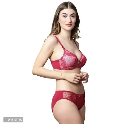 Stylish Cotton Bra And Panty Set For Women-thumb3