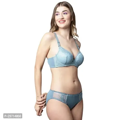 Stylish Cotton Bra And Panty Set For Women-thumb3