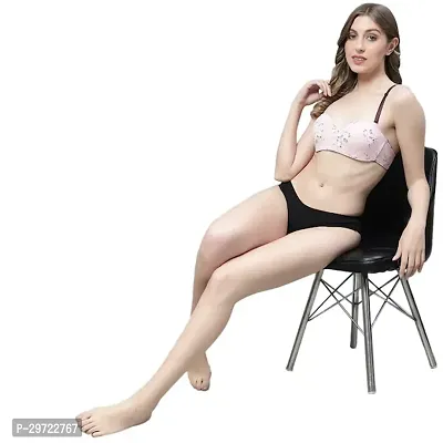 Stylish Cotton Bra And Panty Set For Women-thumb5