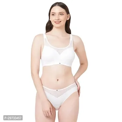 Stylish Cotton Bra And Panty Set For Women