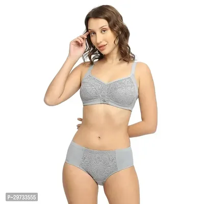 Stylish Cotton Bra And Panty Set For Women