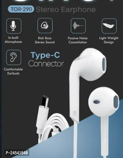 Stylish Headphones White In-ear  Bluetooth Wireless